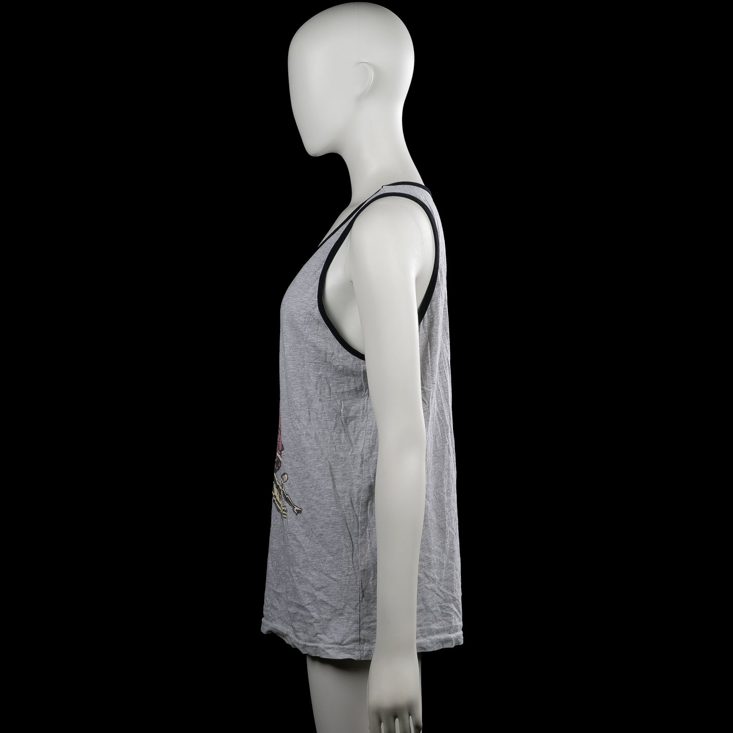 Tank top - Gray & Black - Size M