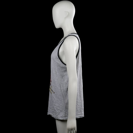 Tank top - Gray & Black - Size M