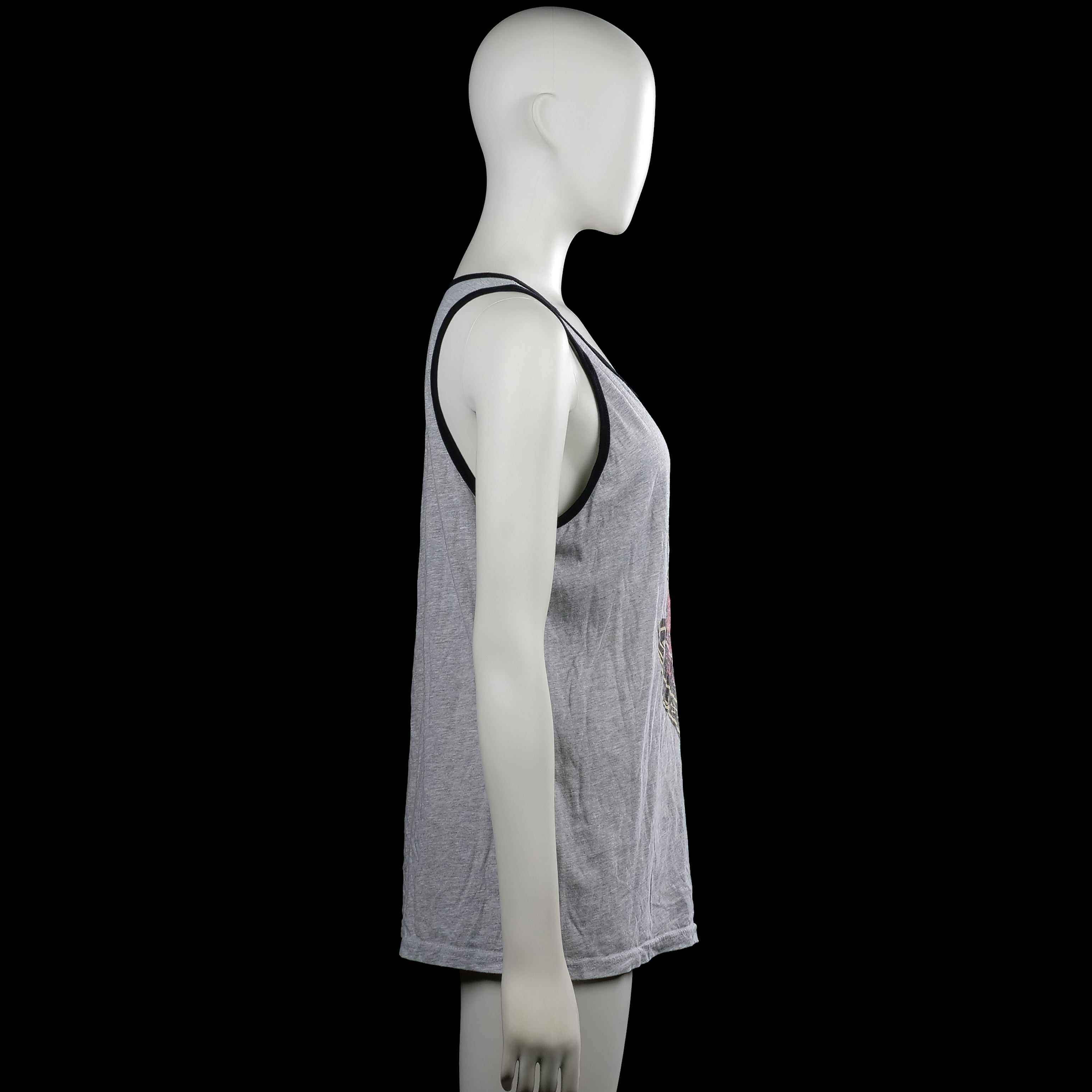 Tank top - Gray & Black - Size M