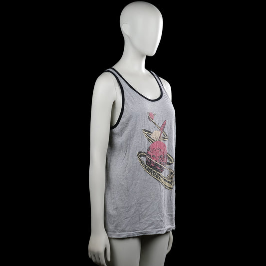 Tank top - Gray & Black - Size M