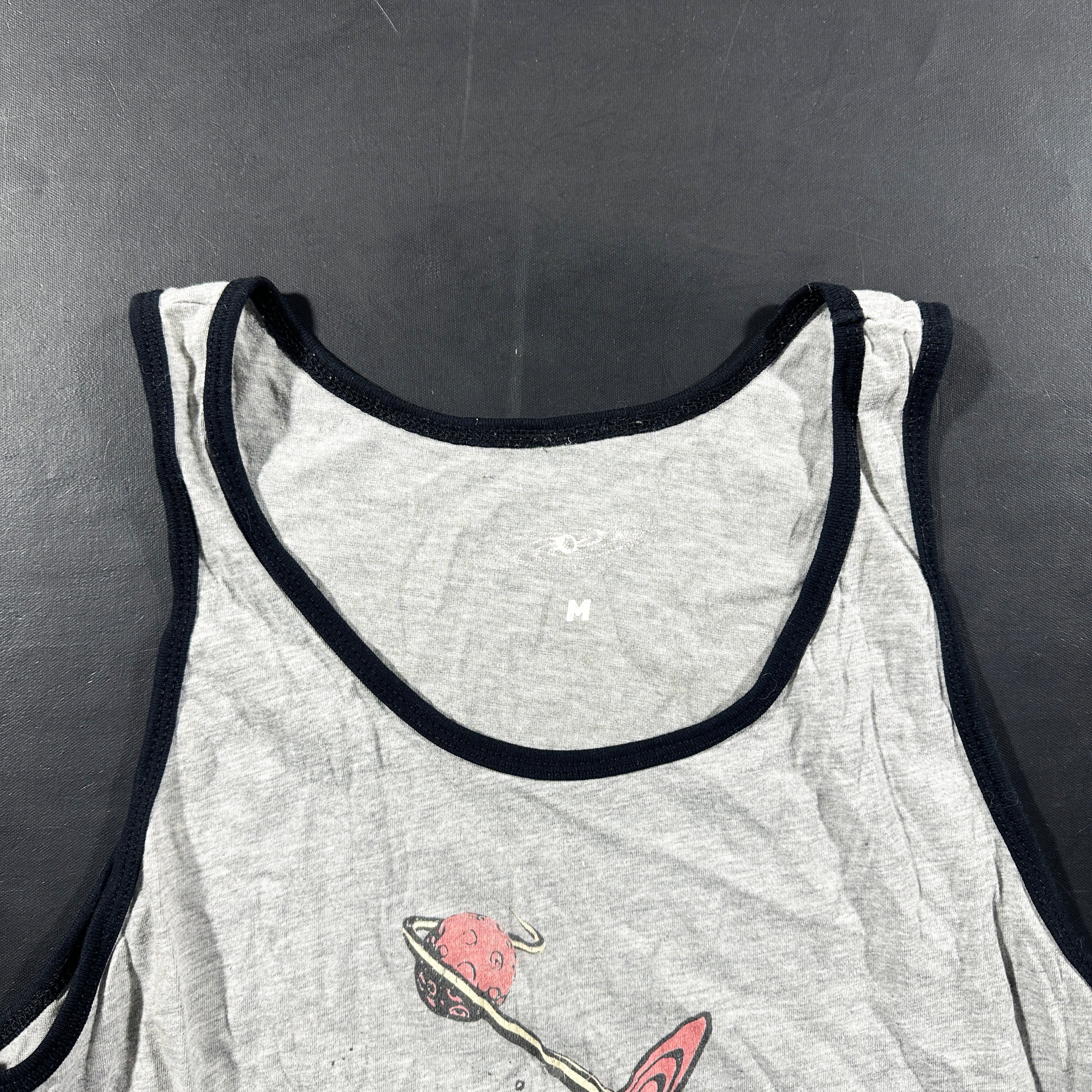 Tank top - Gray & Black - Size M