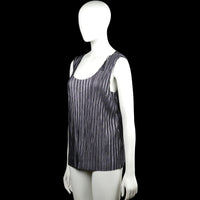 Tank top - Gray & Black - Size M