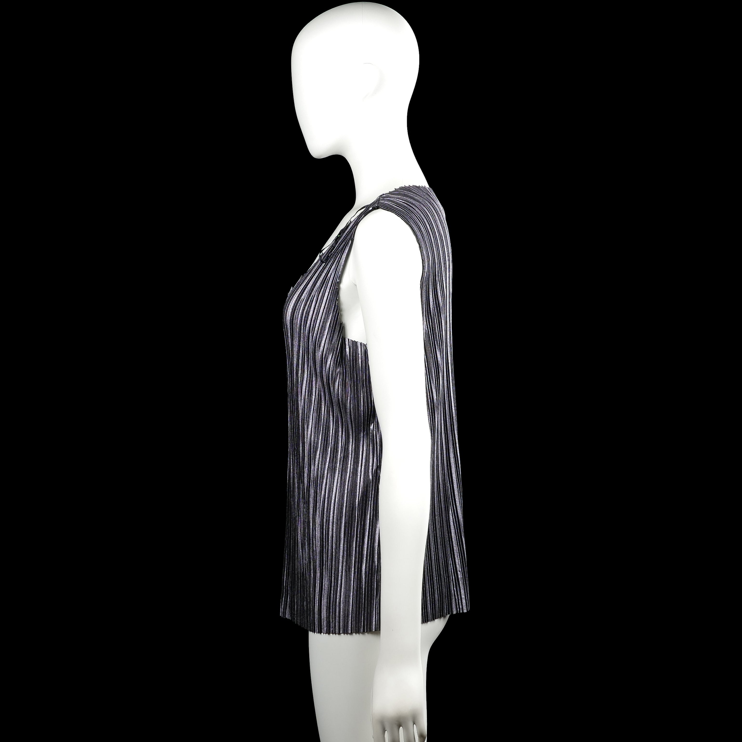 Tank top - Gray & Black - Size M