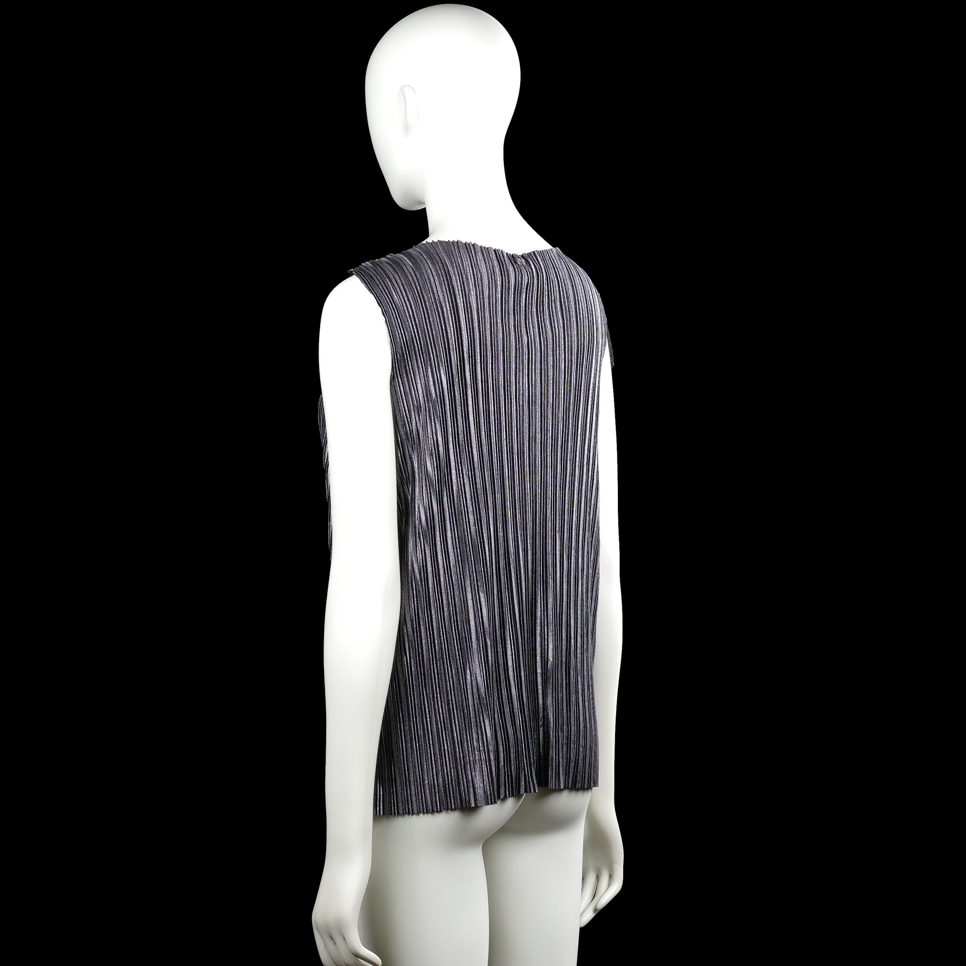 Tank top - Gray & Black - Size M