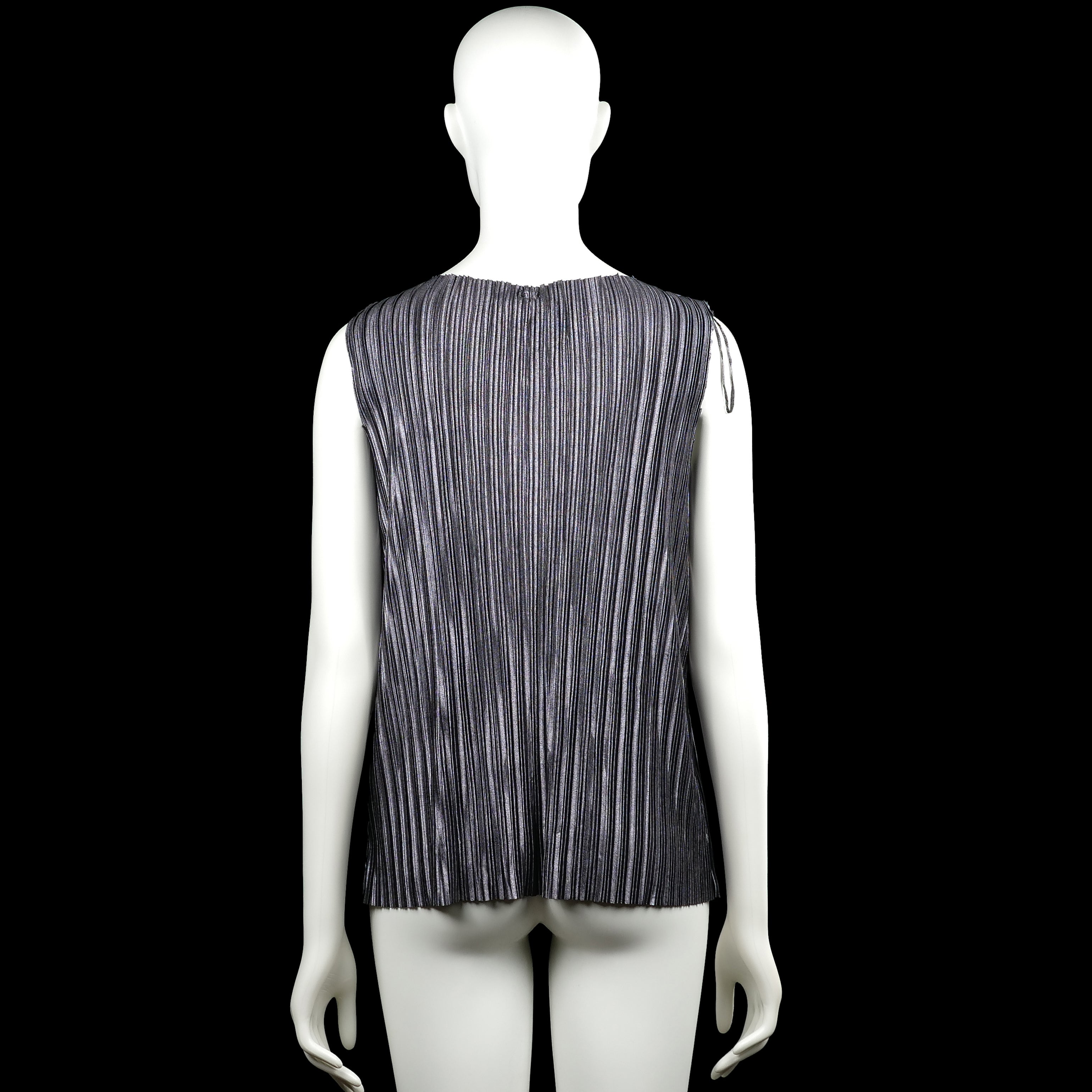 Tank top - Gray & Black - Size M