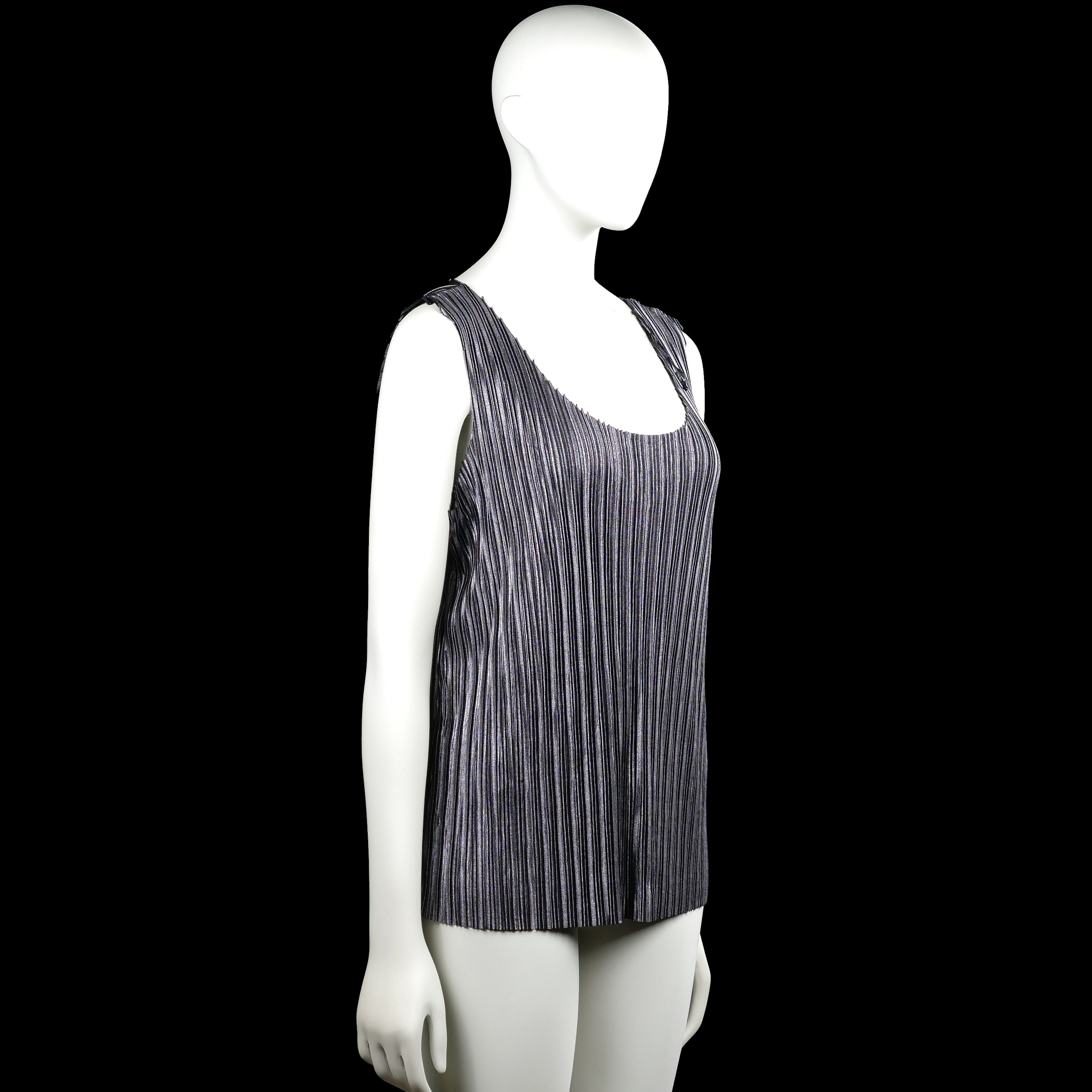 Tank top - Gray & Black - Size M