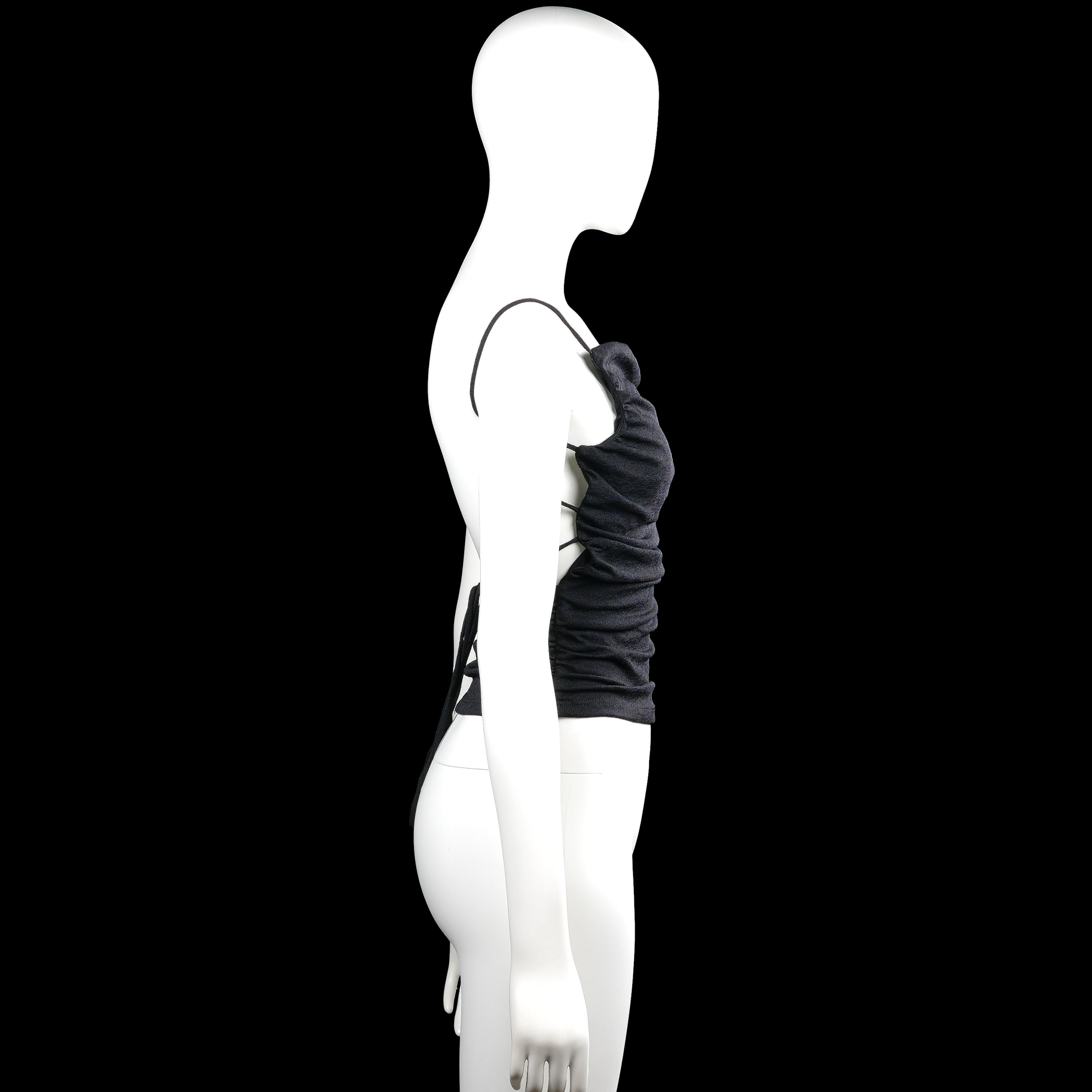 Tank top - Black - Size XS
