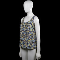 Tank top - Navy & Yellow - Size 40