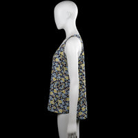 Tank top - Navy & Yellow - Size 40