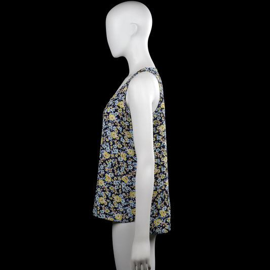 Tank top - Navy & Yellow - Size 40