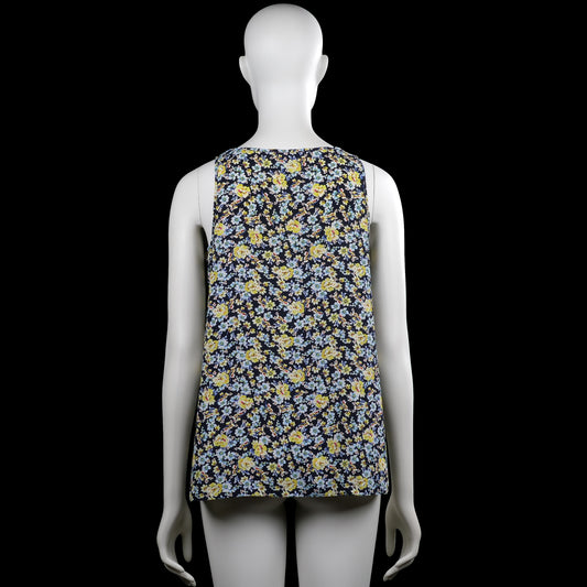 Tank top - Navy & Yellow - Size 40