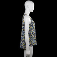 Tank top - Navy & Yellow - Size 40