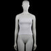 H&M - Tank top - White - Size 146, 152 - White solid ribbed camisole with thin shoulder straps and a squared neckline. Straight hem with plain armholes and neckline trim.
