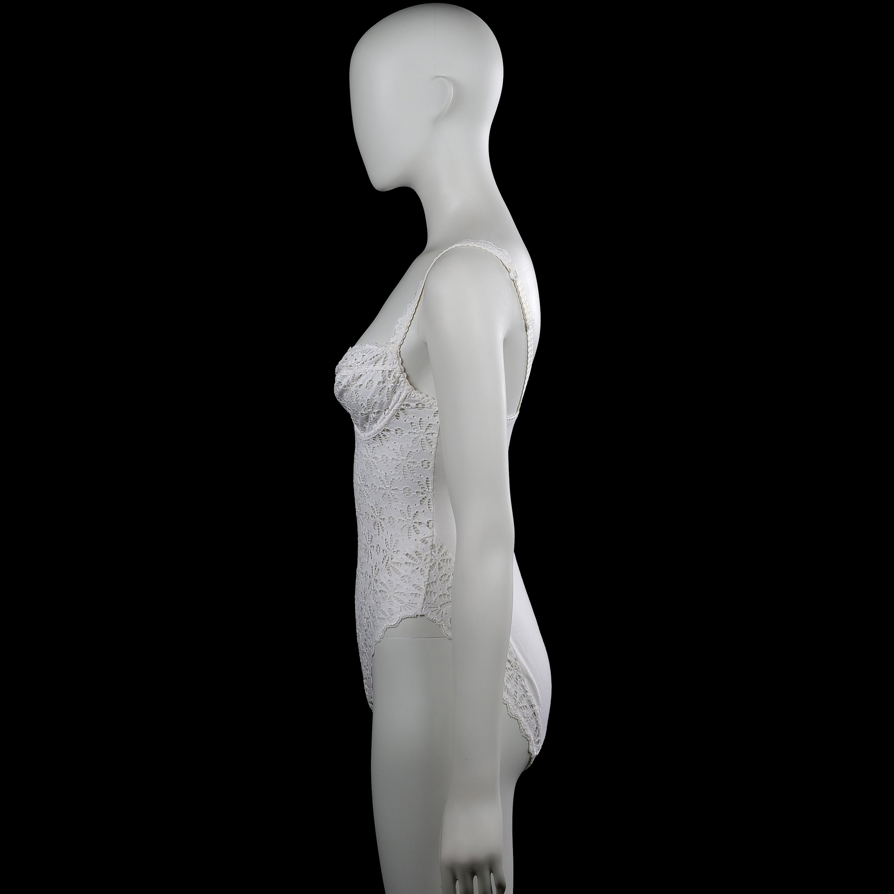 Bodysuit - White - Size XS