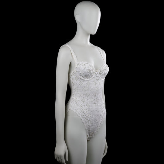 Bodysuit - White - Size XS