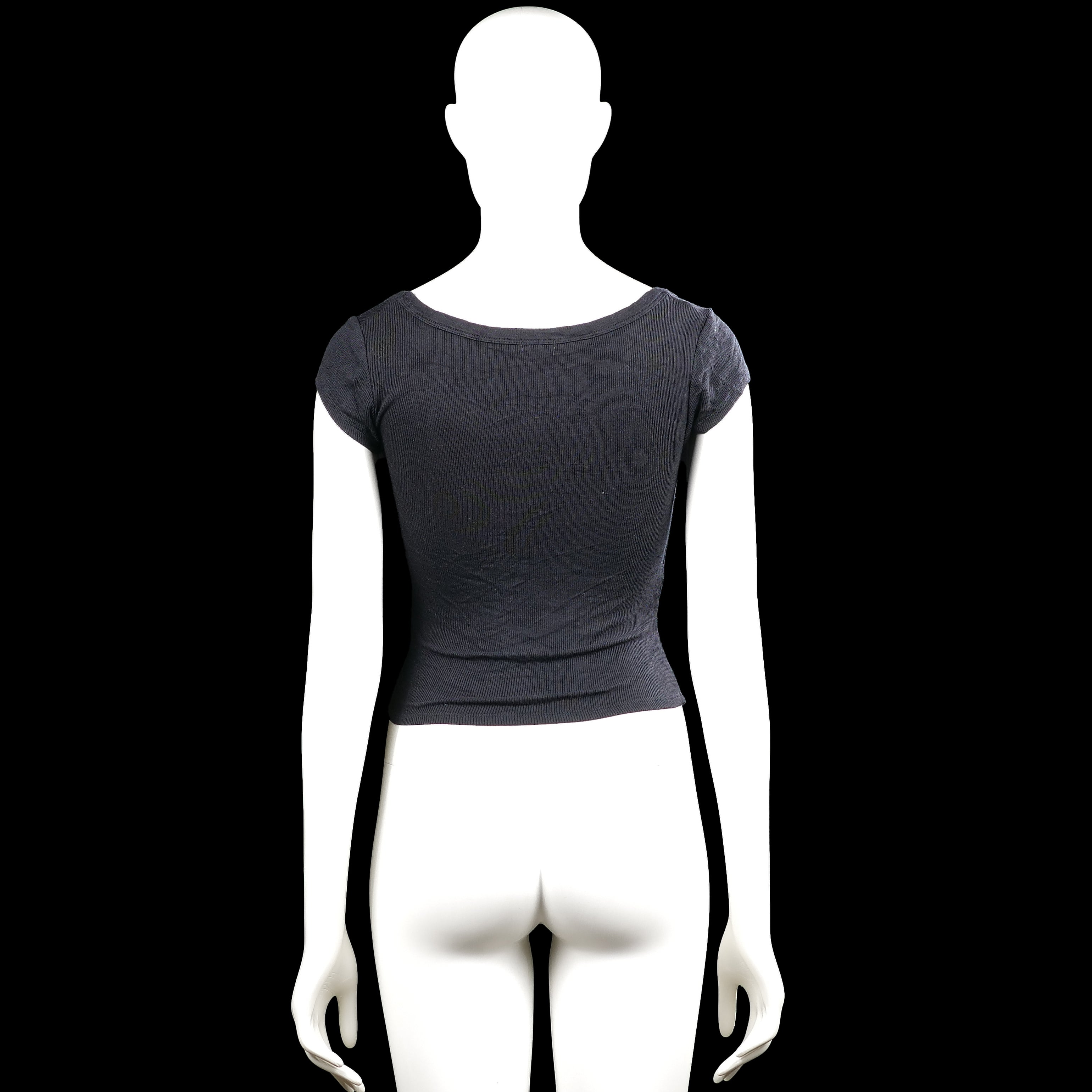 T-shirt - Black - Size XS