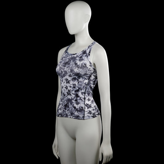 Sports top - Gray & Black - Size 134, 140