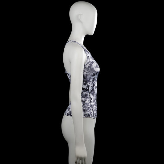Sports top - Gray & Black - Size 134, 140