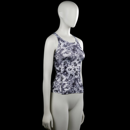 Sports top - Gray & Black - Size 134, 140