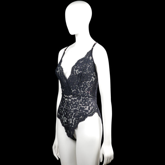 Bodysuit - Navy & Black - Size M