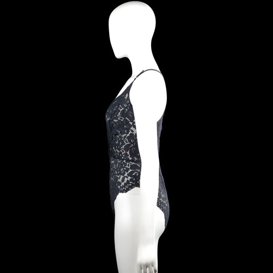 Bodysuit - Navy & Black - Size M