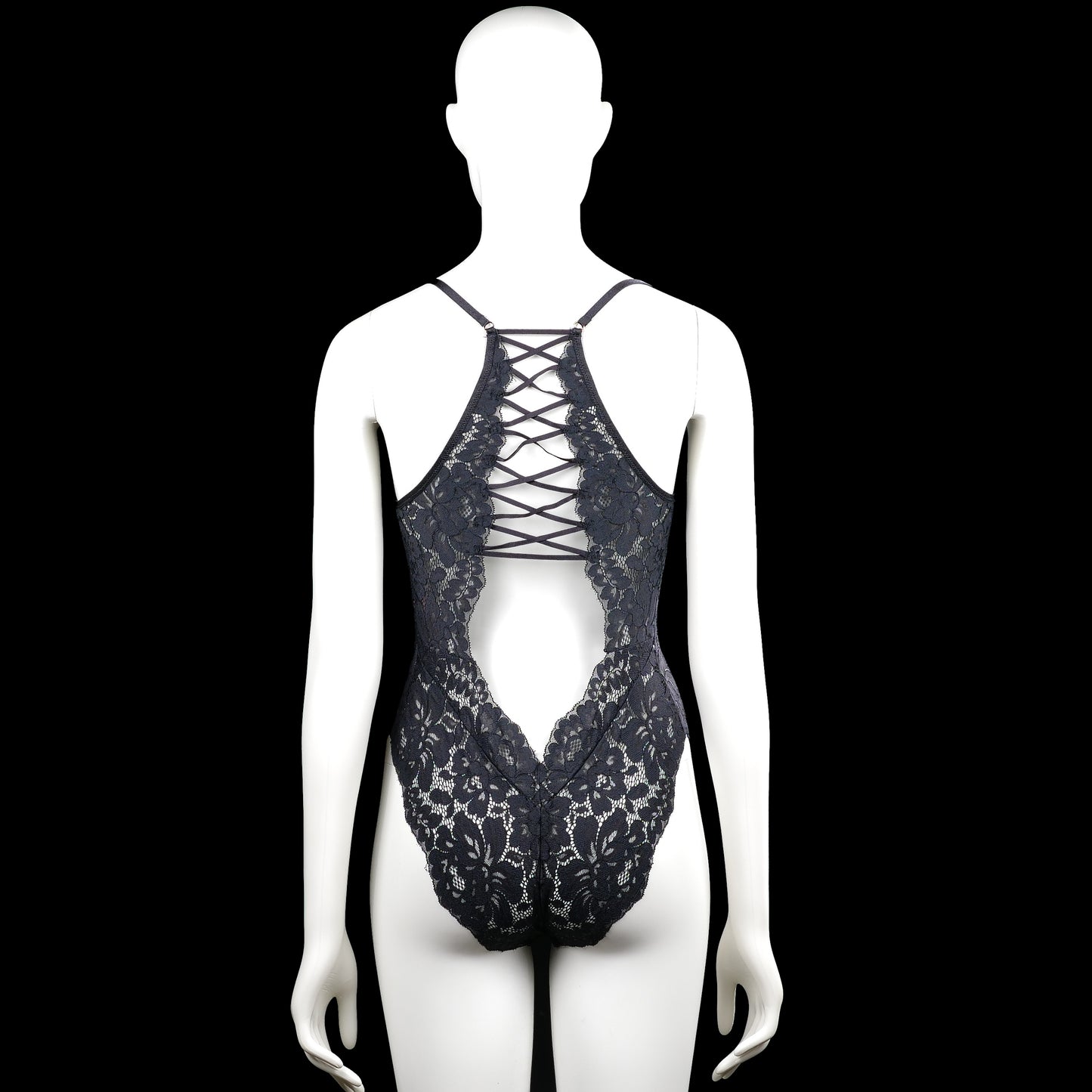 Bodysuit - Navy & Black - Size M
