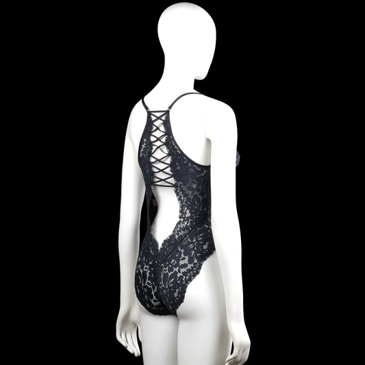 Bodysuit - Navy & Black - Size M