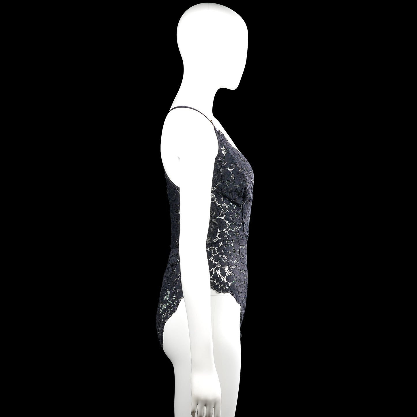 Bodysuit - Navy & Black - Size M