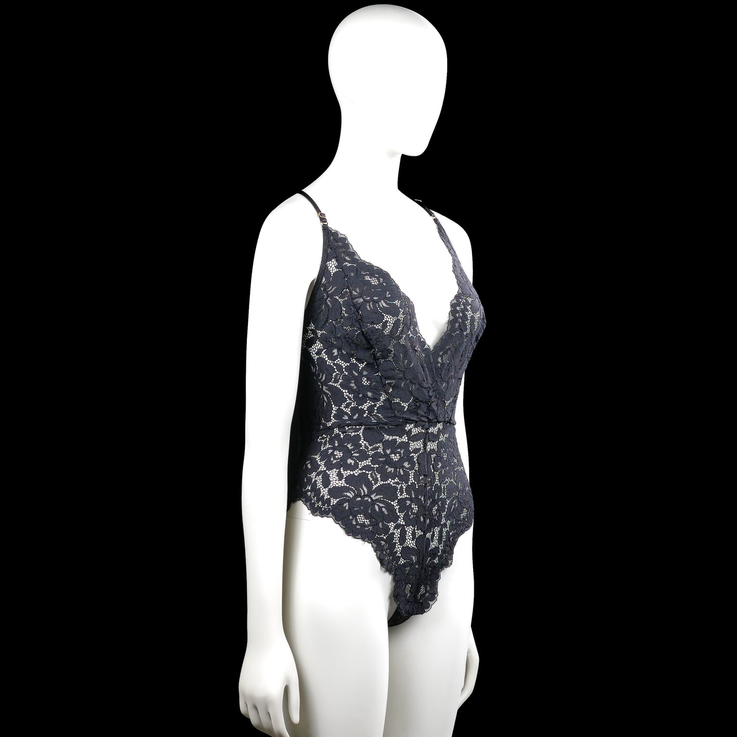 Bodysuit - Navy & Black - Size M