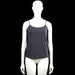 Primark - Tank top - Charcoal - Size M - Charcoal solid camisole top with thin shoulder straps and a scoop neckline. Features a straight hem and plain edges.