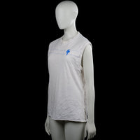 Tank top - White & Light Blue - Size L