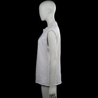 Tank top - White & Light Blue - Size L