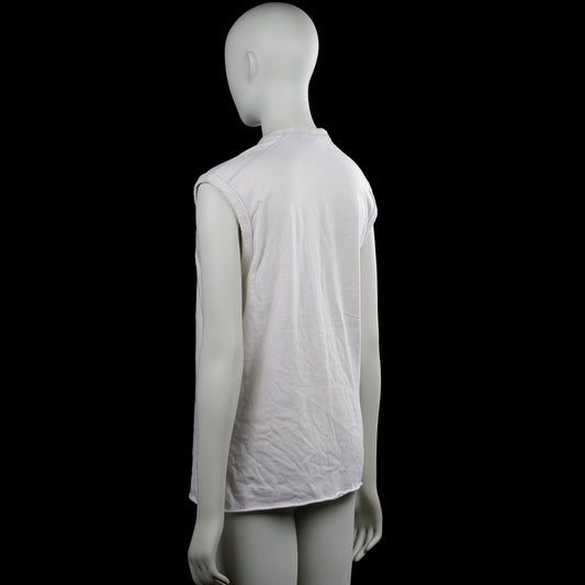 Tank top - White & Light Blue - Size L