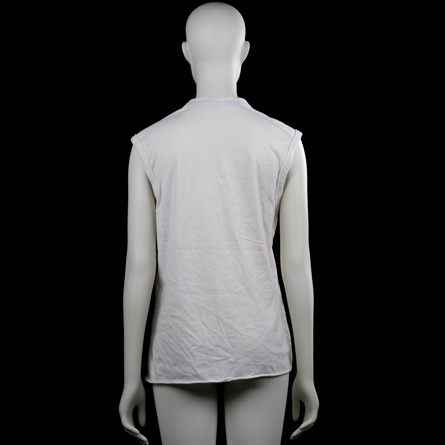 Tank top - White & Light Blue - Size L