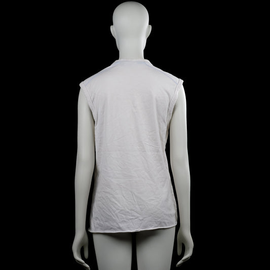Tank top - White & Light Blue - Size L