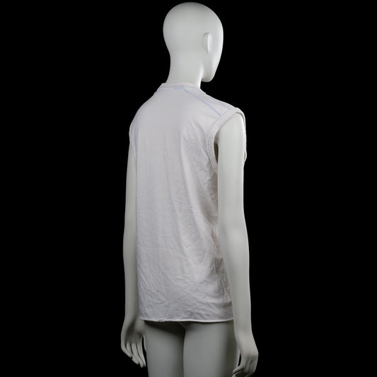 Tank top - White & Light Blue - Size L