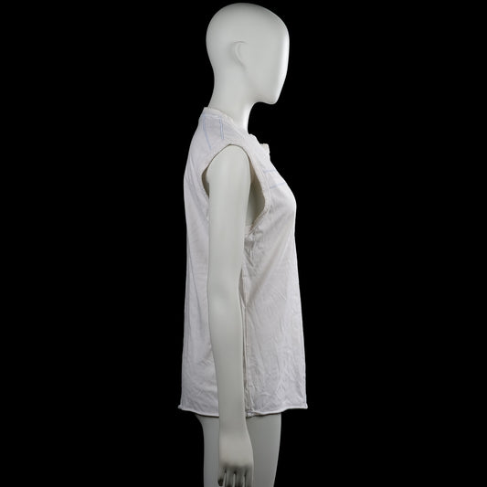 Tank top - White & Light Blue - Size L