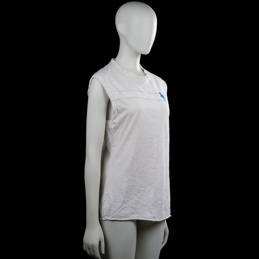 Tank top - White & Light Blue - Size L