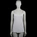 Asos - Tank top - White - Size 40 - White solid camisole with spaghetti straps and a scoop neck. Straight hem with no visible closures.
