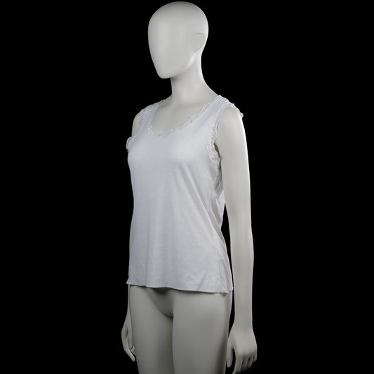 Tank top - White - Size L