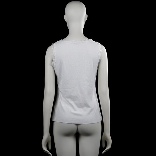 Tank top - White - Size L