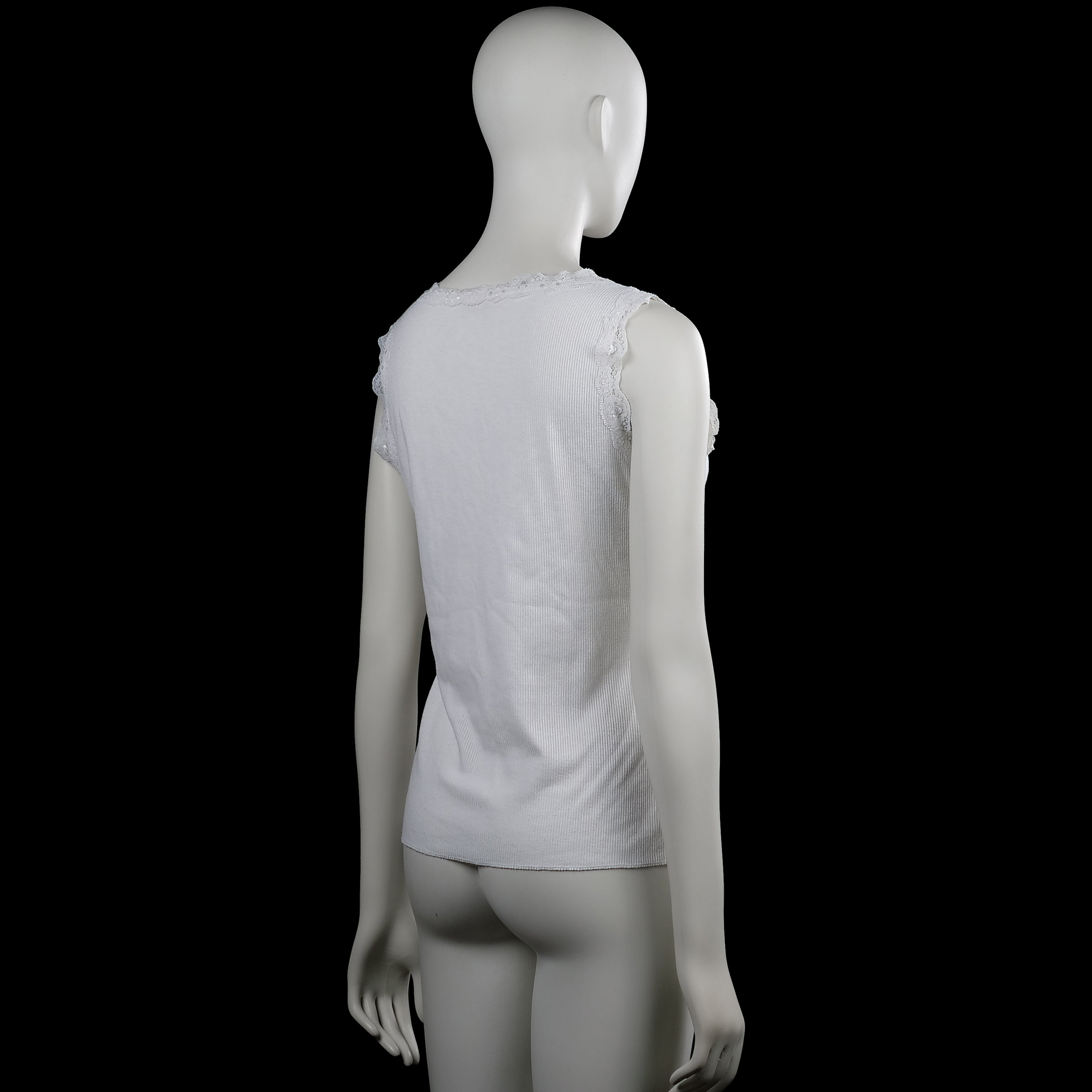 Tank top - White - Size L