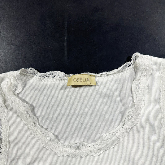 Tank top - White - Size L