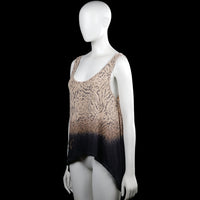 Tank top - Beige & Black - Size M