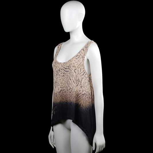 Tank top - Beige & Black - Size M