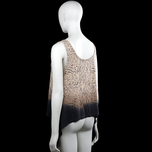 Tank top - Beige & Black - Size M