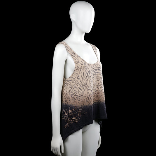 Tank top - Beige & Black - Size M