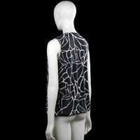 Tank top - Black & White - Size L