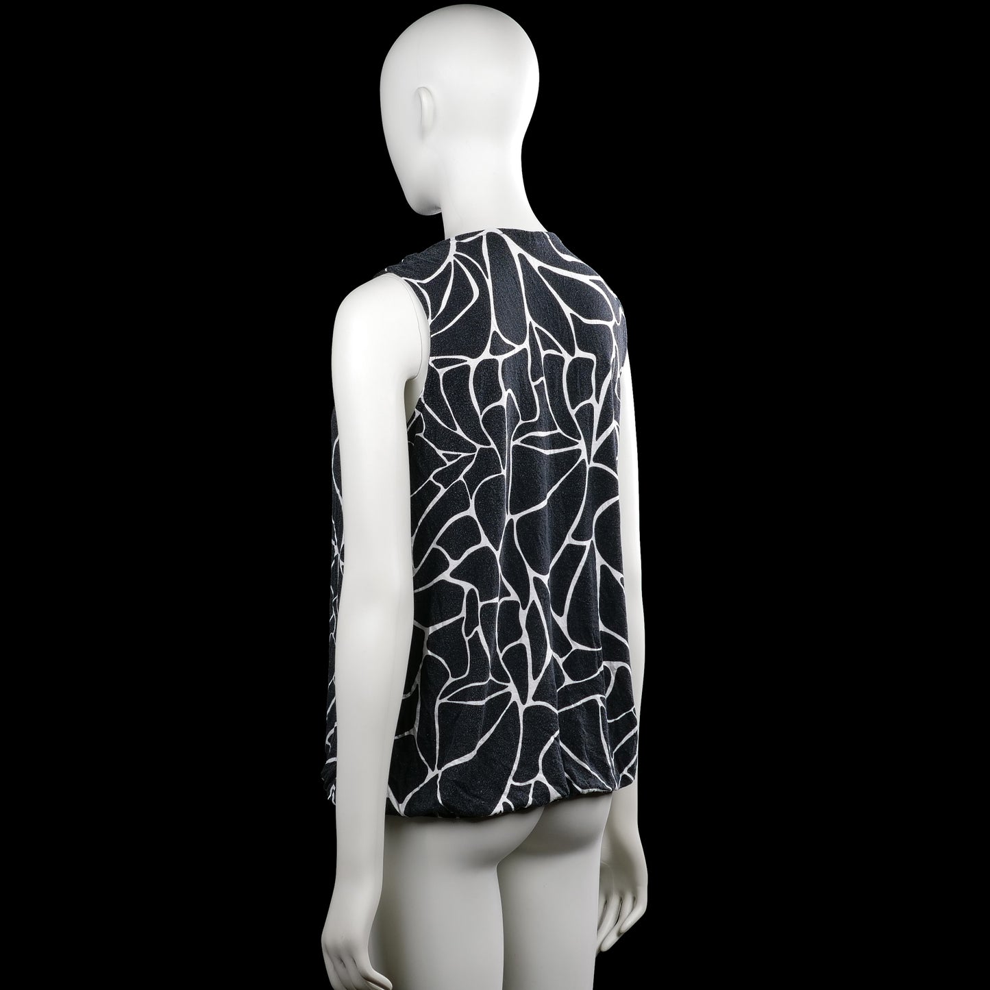 Tank top - Black & White - Size L