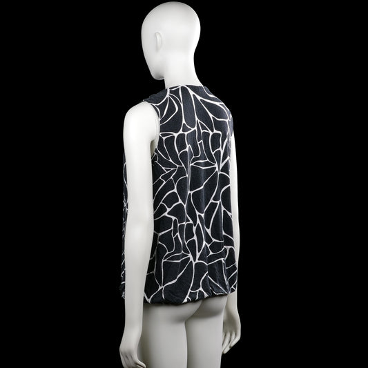 Tank top - Black & White - Size L
